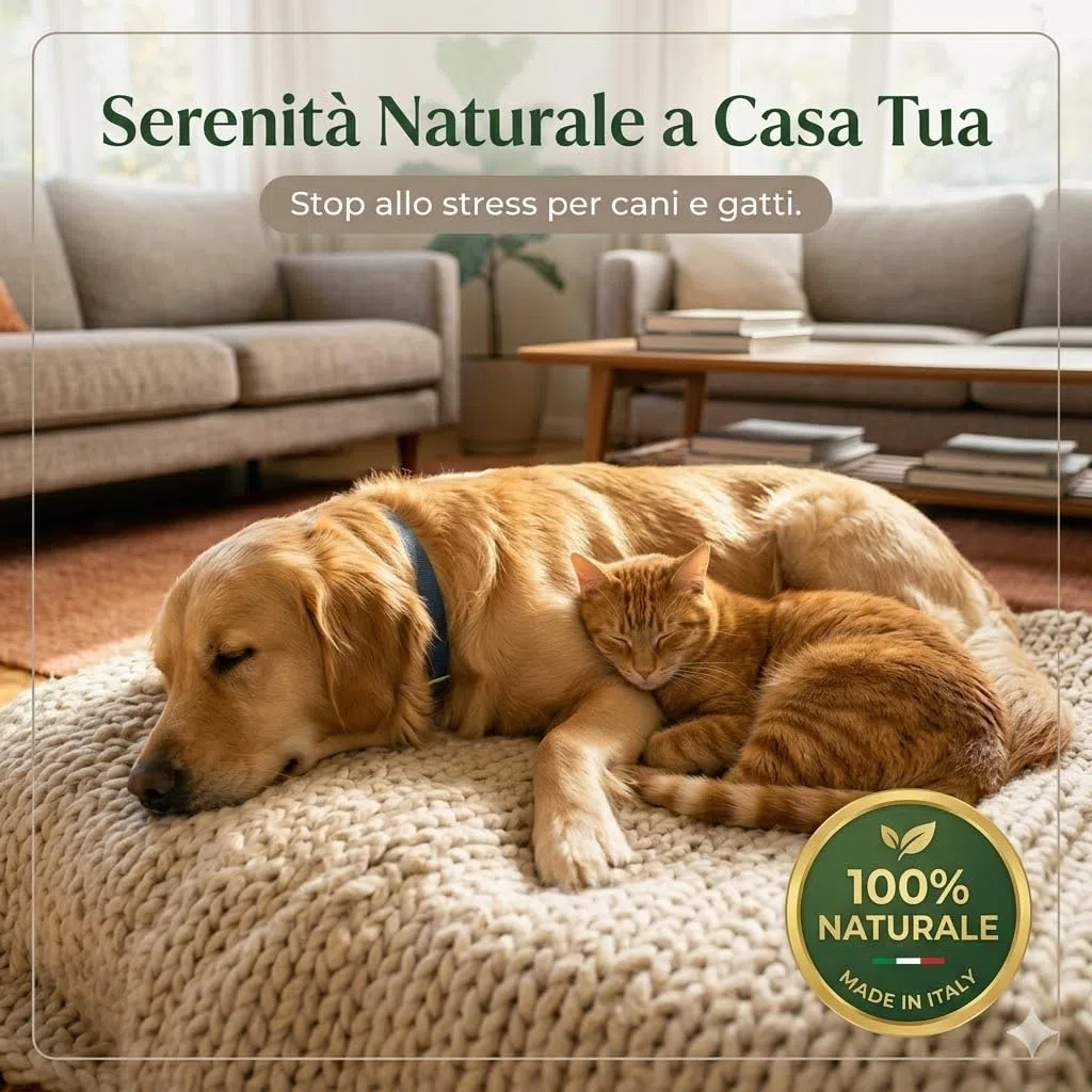 ABIOMAXX Calma - Favorisce Un Naturale Stato di Calma - Mangime Complementare per Cani e Gatti (15 Compresse)
