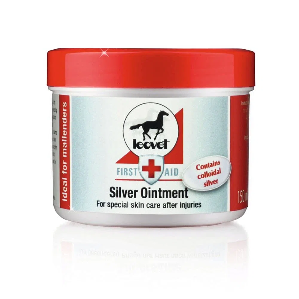 Leovet LEO3195 Silver Ointment per Cavalli e Ponies 150 ml – Effetto germico & sopprime la Crescita batterica – Ideale per la muratura – Contiene Argento colloidale
