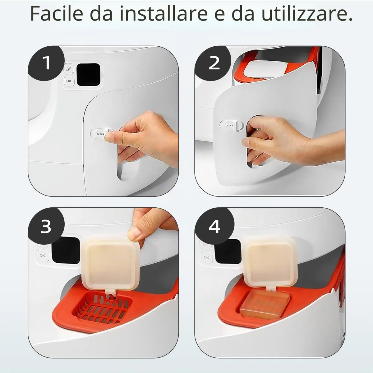 Deodorante N50 per Lettiera Autopulente Pura Max/PURA MAX 2 Rimuove Gli Odori Della Lettiera Del Gatto, Rimuove gli Odori di Urina e Feci Del Gatto (Confezione da 6) Imballaggio vecchio/nuovo a caso