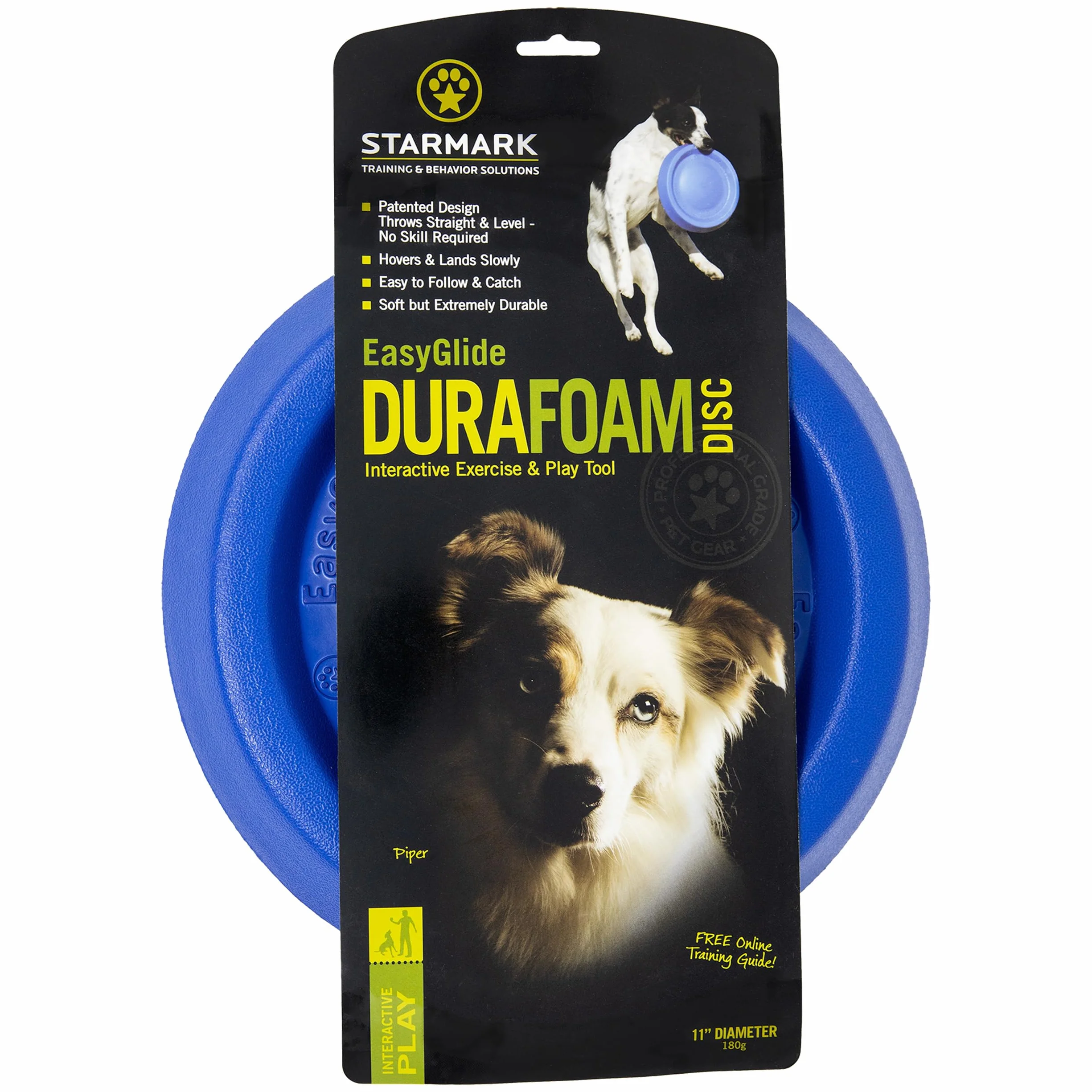 StarMark Easy Glide DuraFoam - Disco volante per cani, colore variabile