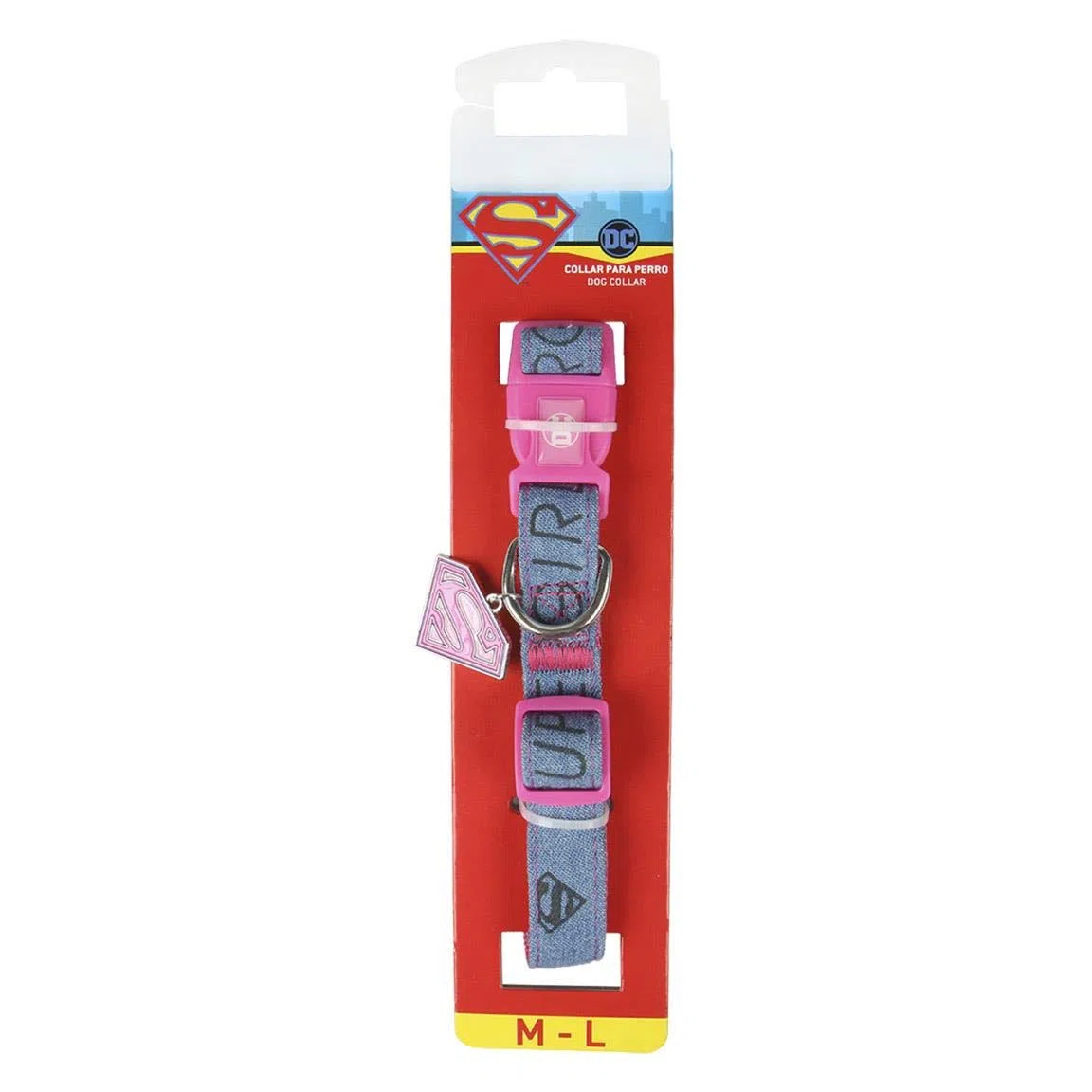 Super Girl® - Collana per cani piccoli - Licenza ufficiale Super Girl®