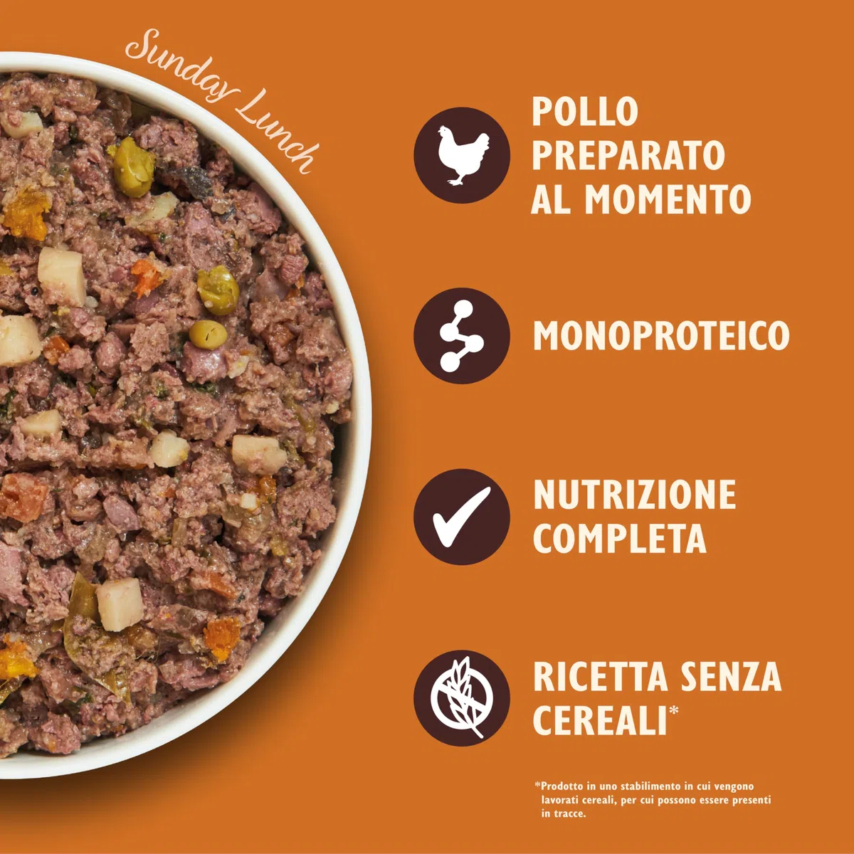 Lily's Kitchen Prodotto con ingredienti naturali Cibo umido per cani Pranzo della domenica al pollo 6 x 400 g