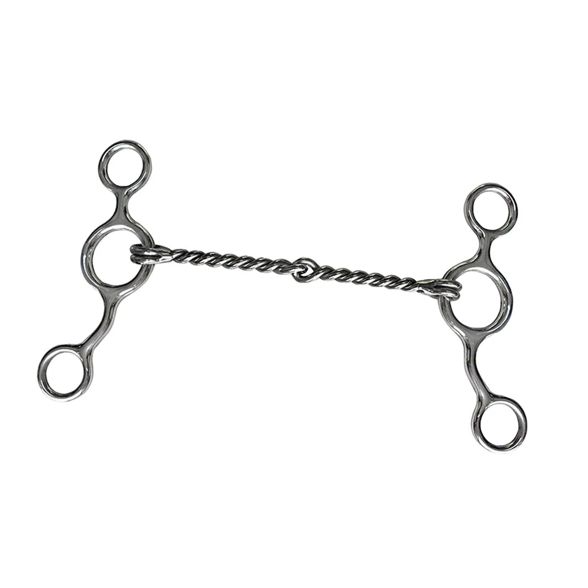Morso per Cavallo in Acciaio Inossidabile Morso per Bocca di Cavallo 12,7 cm Metallo Addestramento all'aperto Leggero Masticazione per Cavalli Forma