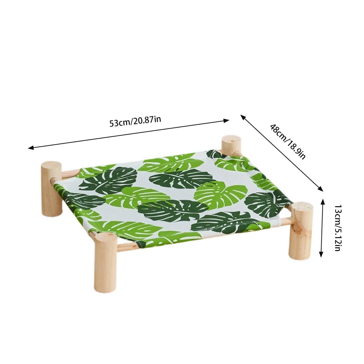 Generico Sopraelevato per Gatti,Mobile Rimovibile per il Sonno | Cuccia Sopraelevata da Animali - per Casa Soggiorno Appartamento Esterno Patio Balcone Angolo