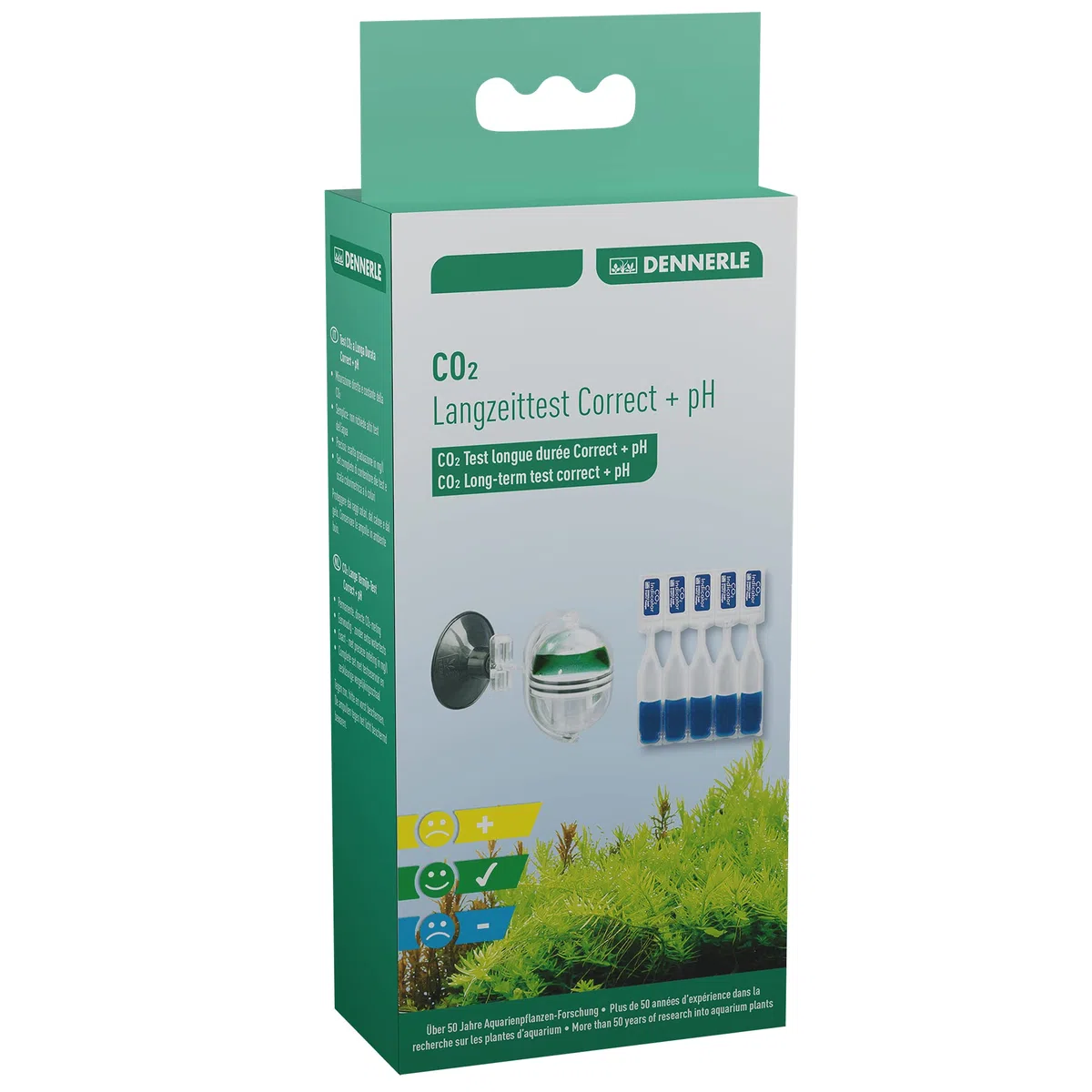 Dennerle, Misurazione completa CO2 Set Test lungo termine Correct + pH