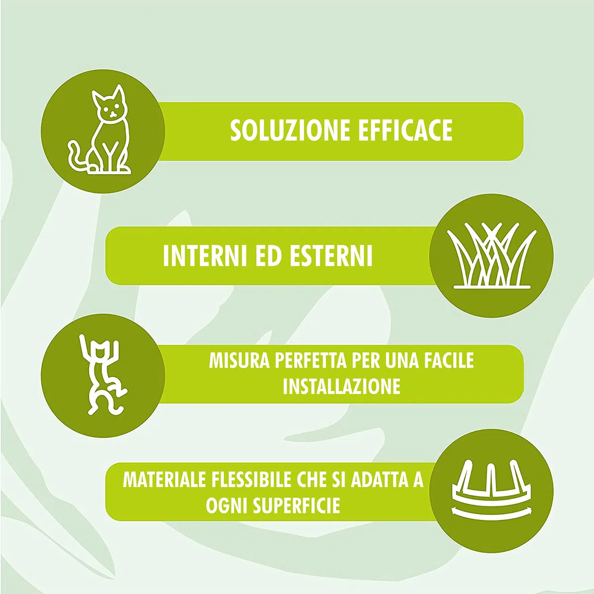 Homarden Tappetino deterrente per Gatti da Esterno:Tappetino deterrente per Animali Domestici per Cani e Gatti-Dispositivi per tappetini per addestramento deterrente per interni/esterni-16x13,6 Pezzi