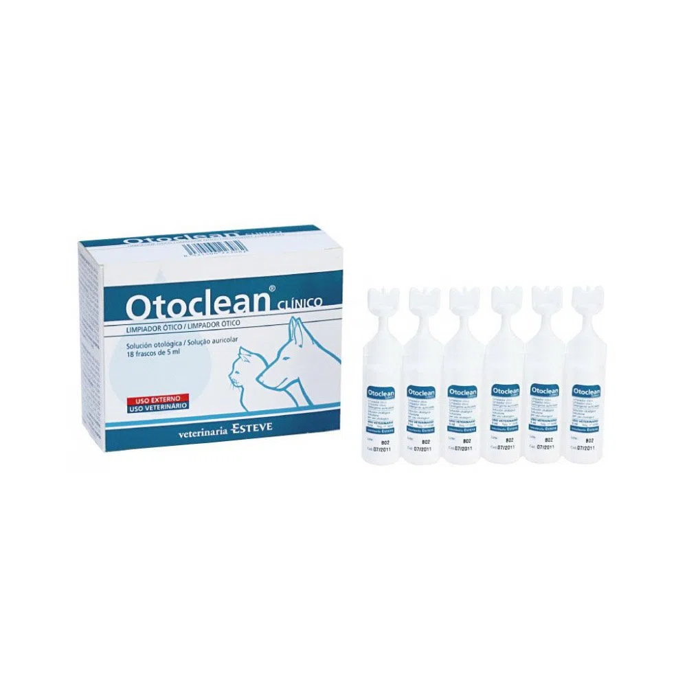 ecuphar Otoclean 18 Cialde detergente otico x 5 ml - Totale: 90 ml