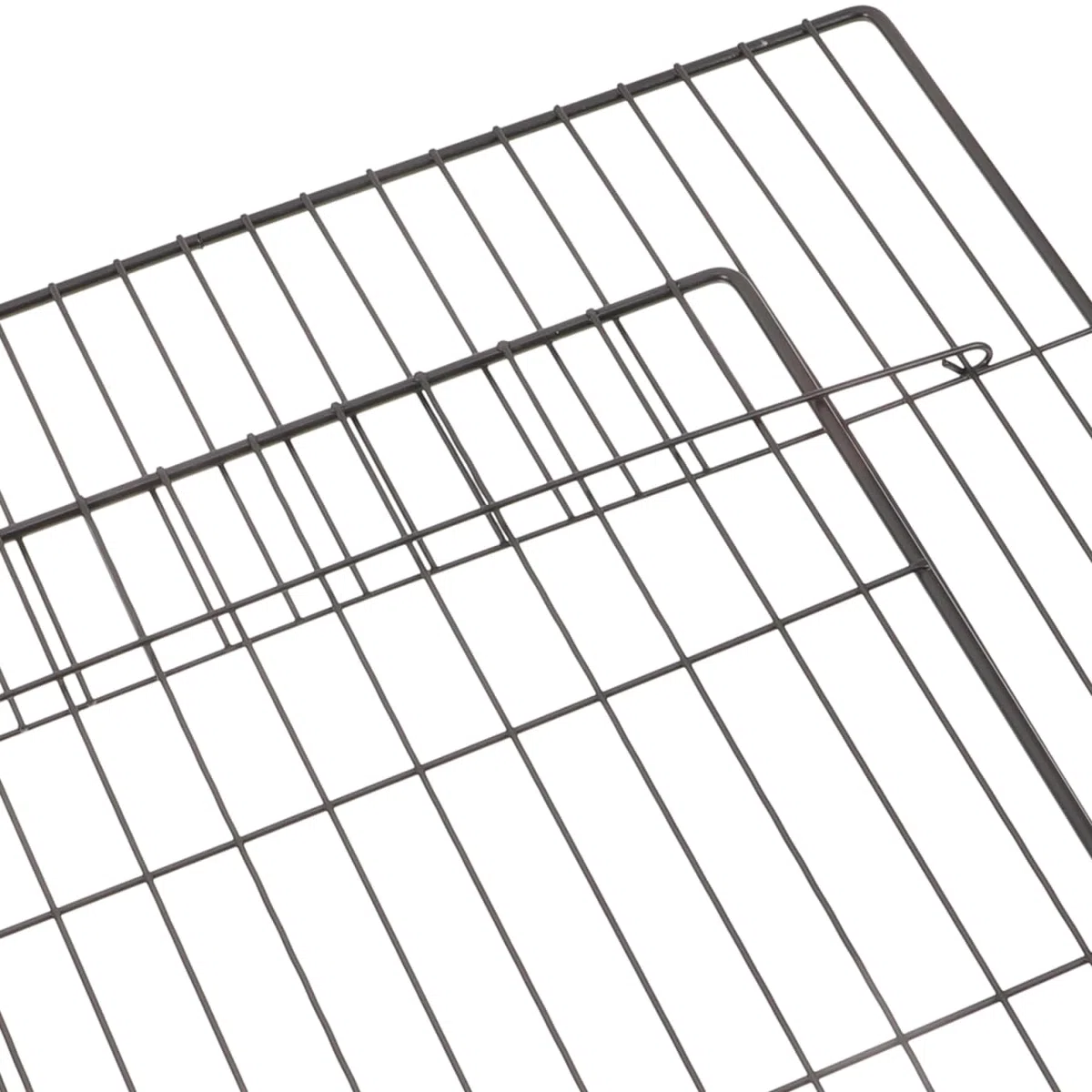 BESPORTBLE Pannello Porta Gabbia Per Animali Accessorio Per Recinto Di Cani E Gatti Facile Da Installare E Trasportare Design Con Rete Per Piccoli Animali Porta Per Gabbia Per Cani E Gatti