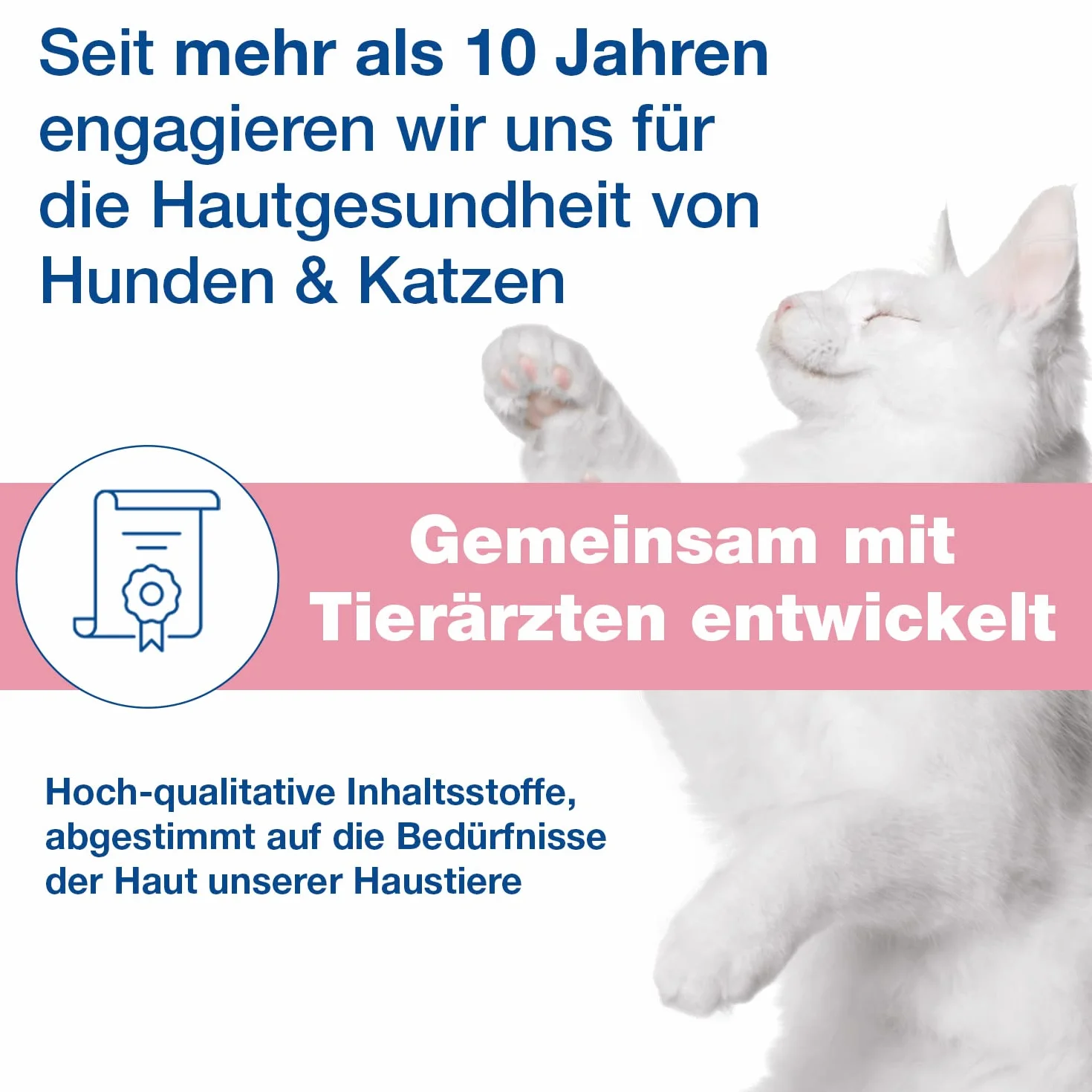 DOUXO S3 Calm Mousse per cani e gatti - Igiene della pelle sensibile - Allevia e protegge - Fragranza anallergica - 150ml