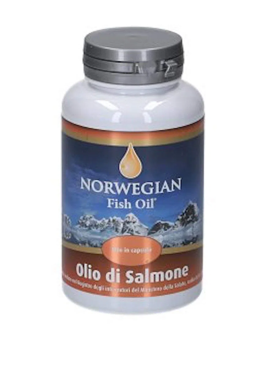 NORWEGIAN FISH OIL OLIO DI SALMONE 180 CP DA 500MG