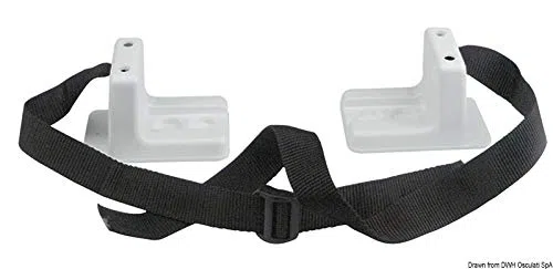 Kit 4 staffe Fissaggio Serbatoi