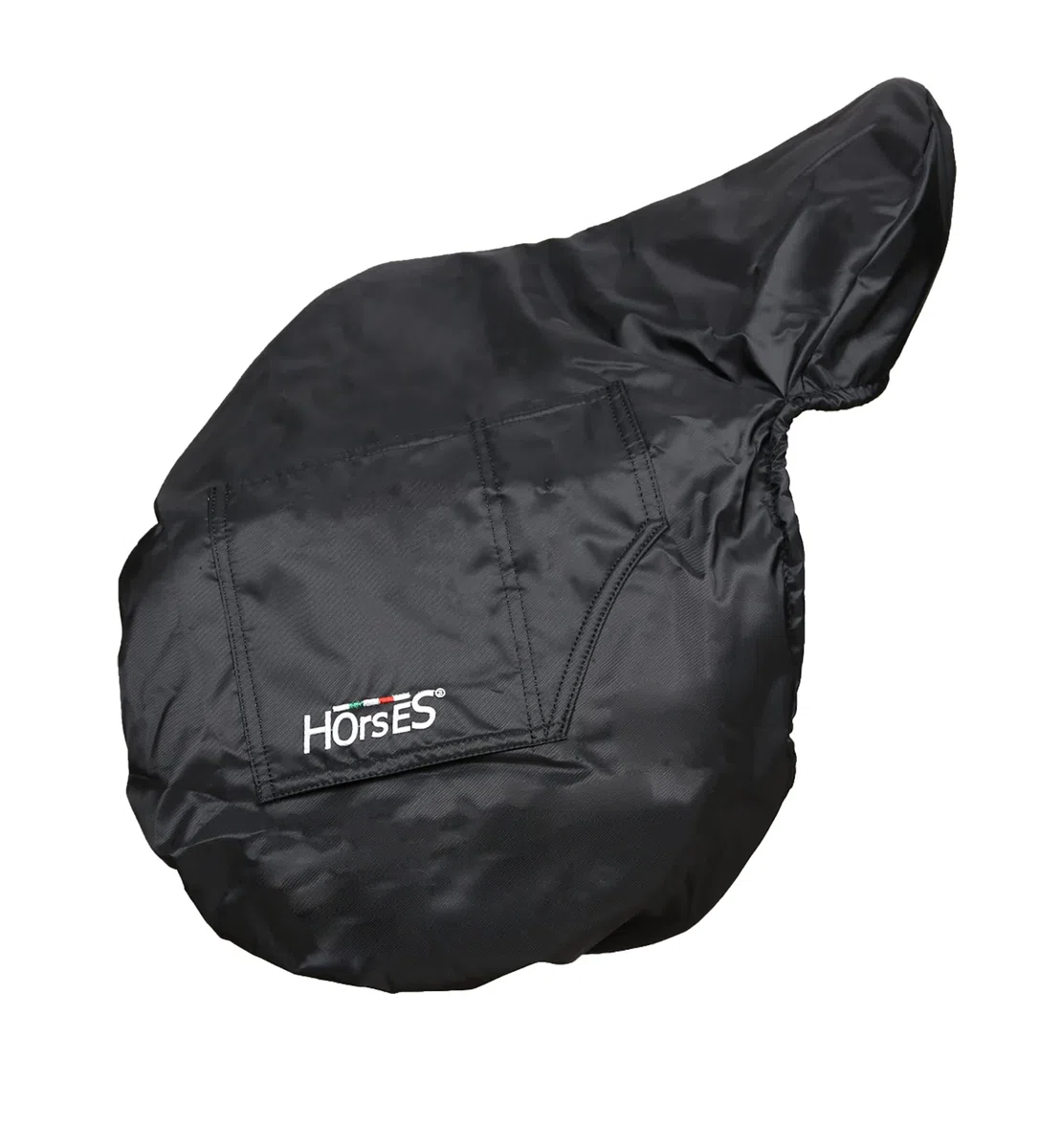 Horses, Coprisella in Nylon con Pile Interno, Coprisella Adatto a più Misure di Selle, Realizzato con Nylon Esterno e Morbido Pile all’Interno, Nero