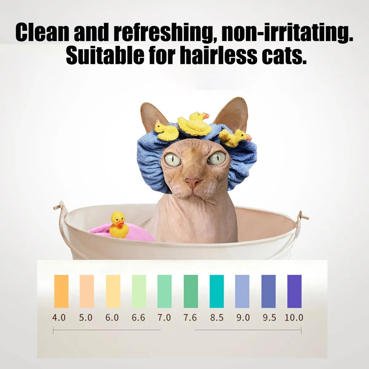 Shampoo Per Gatti Senza - Detergente Idratante Lenitivo Da 500 G Per Pelle Sensibile, Toelettatura Quotidiana, Cura 'orecchio, Bagno Di Gattino, Mento Nero E Igiene Della Coda Per Lavaggio