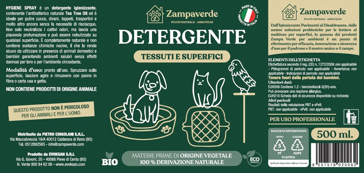 Elimina Odori Urina Cani Gatti Bio + Igienizzante (15% Sconto)