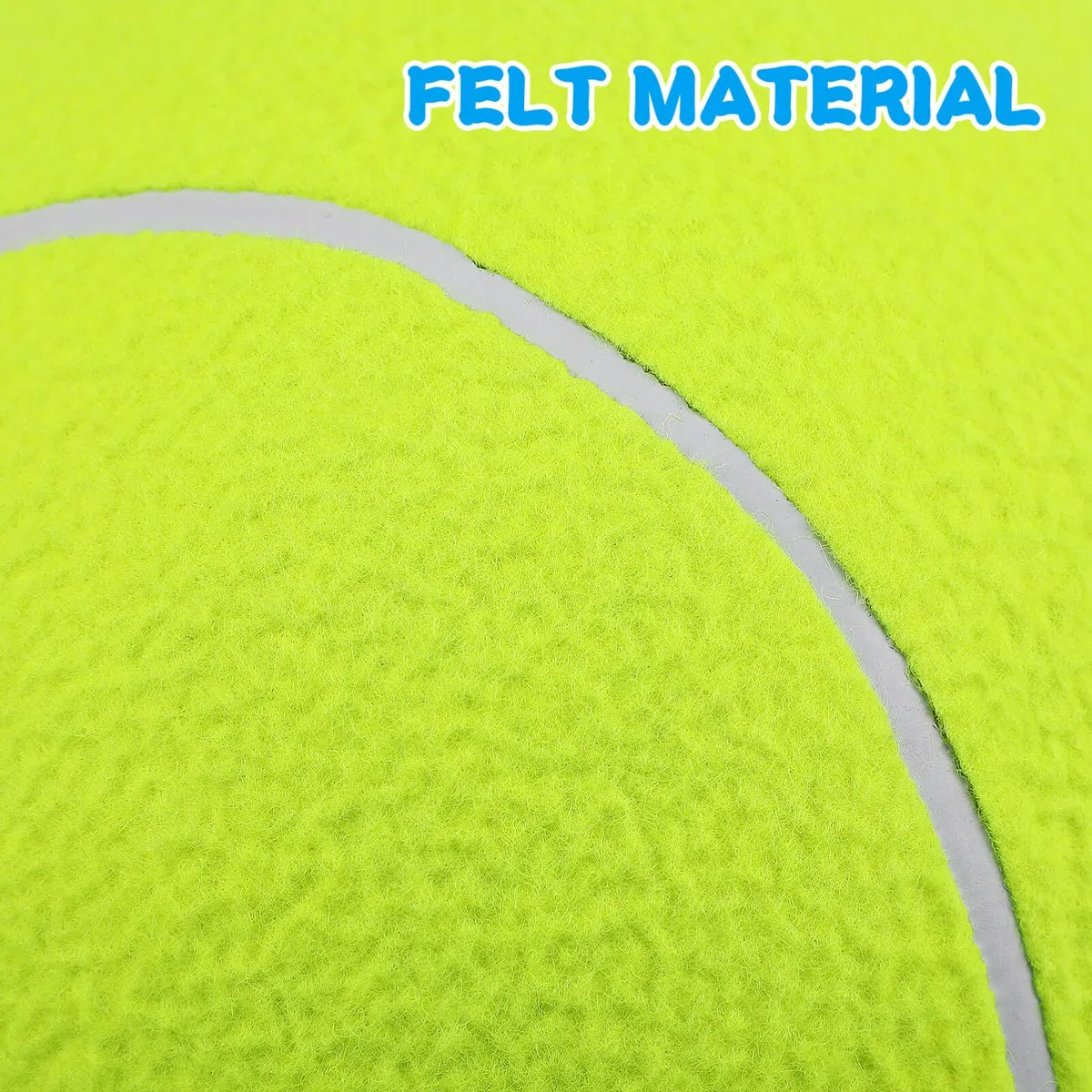 UEETEK Il Cane del Diametro 24CM mastica Il Pallone da Tennis Gigante della Sfera dell'animale Domestico per Il Grande Animale Domestico Che Gioca l'esercitazione