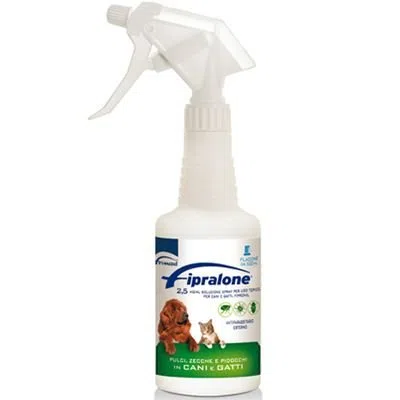 formevet Spray antiparassitario per Cani e Gatti,pulci zecche e Acari 250 ml