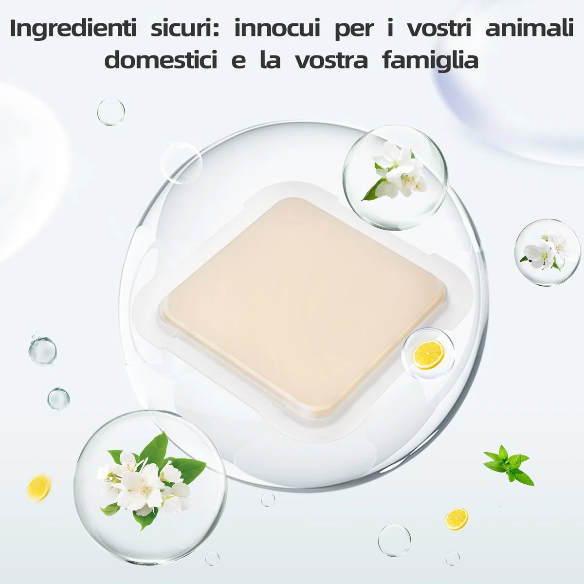Deodorante N50 2.0 per lettiera autopulente per gatti Pura Max, controllo degli odori, rimuove gli odori più ostinati in profondità, 3 pezzi