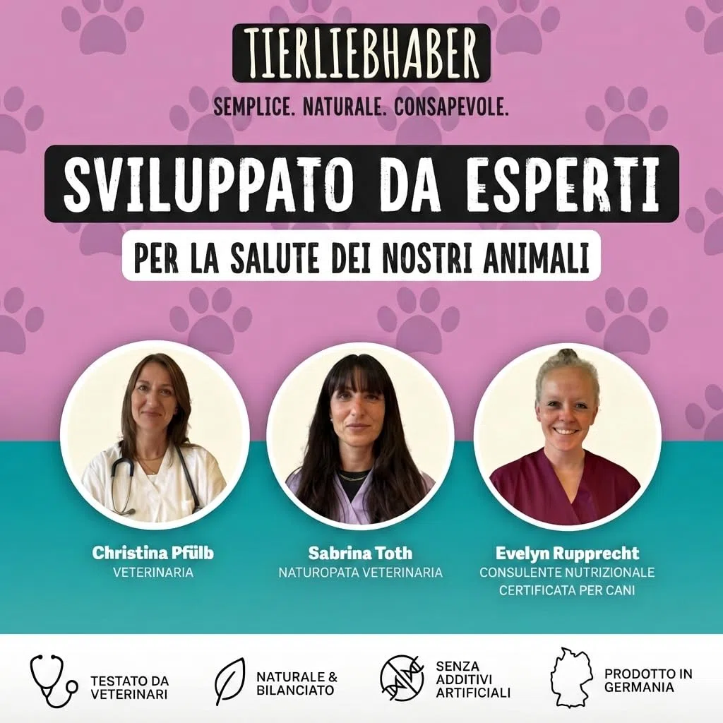 TIERLIEBHABER – Dentifricio Spray per Cani 150ml – Dentifricio contro Alitosi, Placca e Tartaro Cane sviluppato da Veterinari – Dentifricio per Cani 100% Naturale – Pulizia Delicata dei Denti del Cane