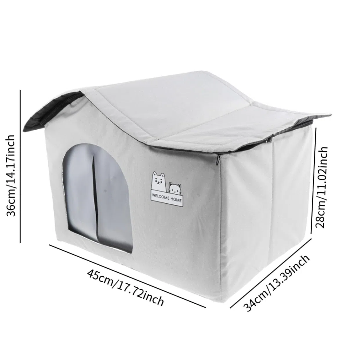 Cuccia Refrigerante Gatto, Cucce per Gatti, Casa Di Raffreddamento per Esterno Interno Con 10 Pacchi Di Ghiaccio E Facile a Prova Di Polvere, Per Gatti E Cani Di Piccola Taglia