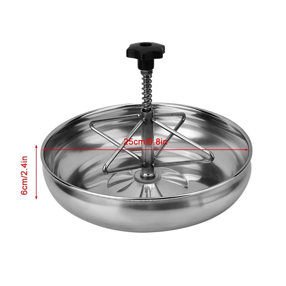 Mangiatoia per Suinetti Mangiatoia per Suini in Acciaio Inossidabile per Carichi Pesanti, Mangime per Bestiame S, Design della Mangiatoia da Pavimento per L'allevamento di Suini
