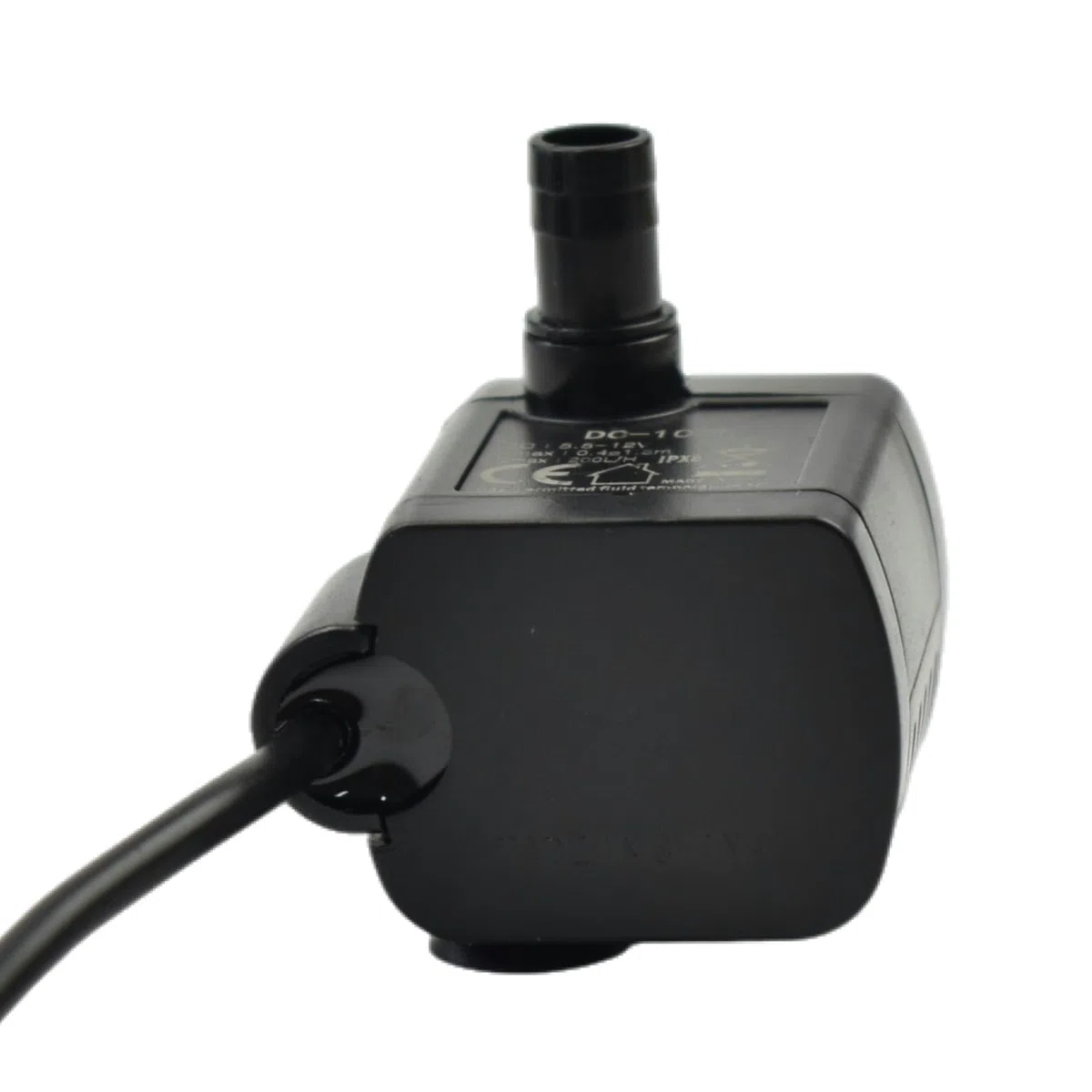 CONQUERALL 2PCS DC 5.5-12V 200L/H mini DC brushless sump pump pompa sommergibile a flusso regolabile per vasche per pesci, fontane da giardino, sistemi di circolazione dell'acqua