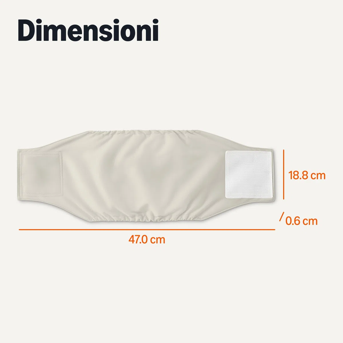 Amazon Basics, Confezione da 3 pannolini lavabili per cani maschi, taglia M