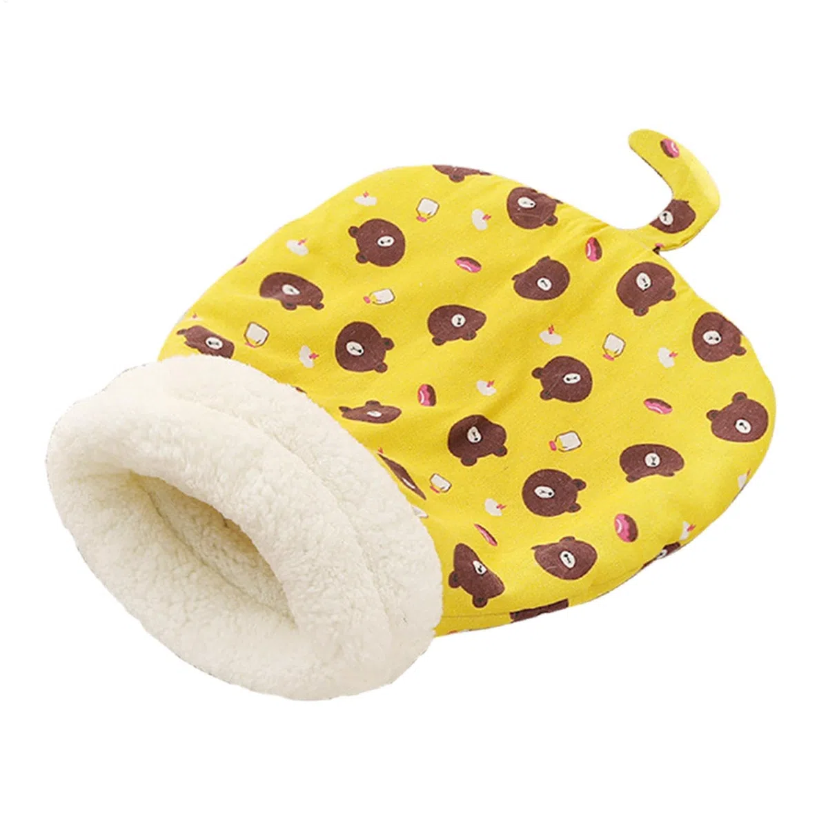 Accogliente Sacco A Pelo Per Gatti, Letto Nidos Per Animali Domestici, Accogliente Sacco A Pelo Per Animali Domestici, Materiale Morbido E Peluche, 50 Cm, Per Gatto Che Dorme E Fa Un