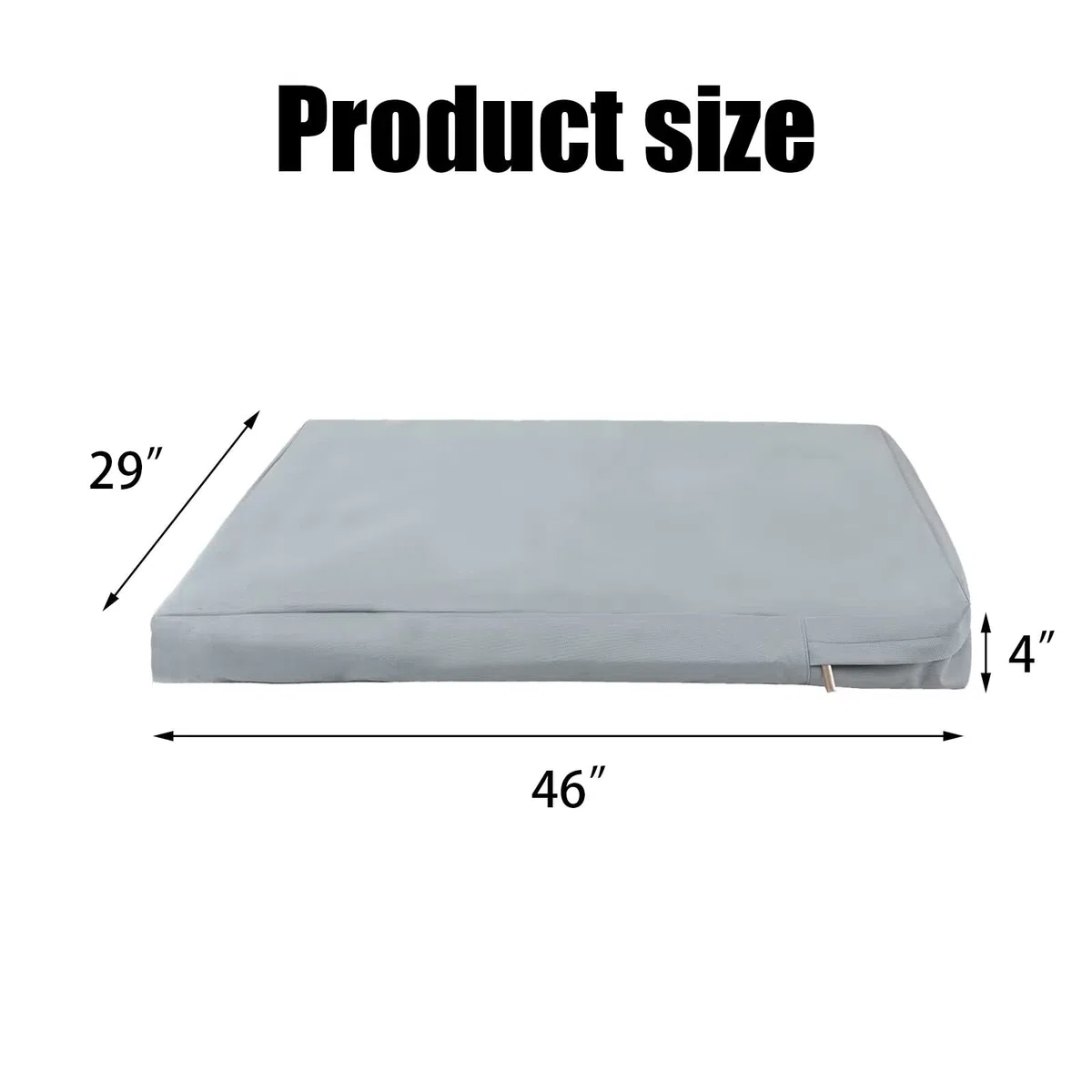 Rivestimento di ricambio per cuccia per cani, rivestimento di ricambio per cuccia per cani, copertura elastica per cani, impermeabile, per cani di taglia media, per animali domestici (XL)