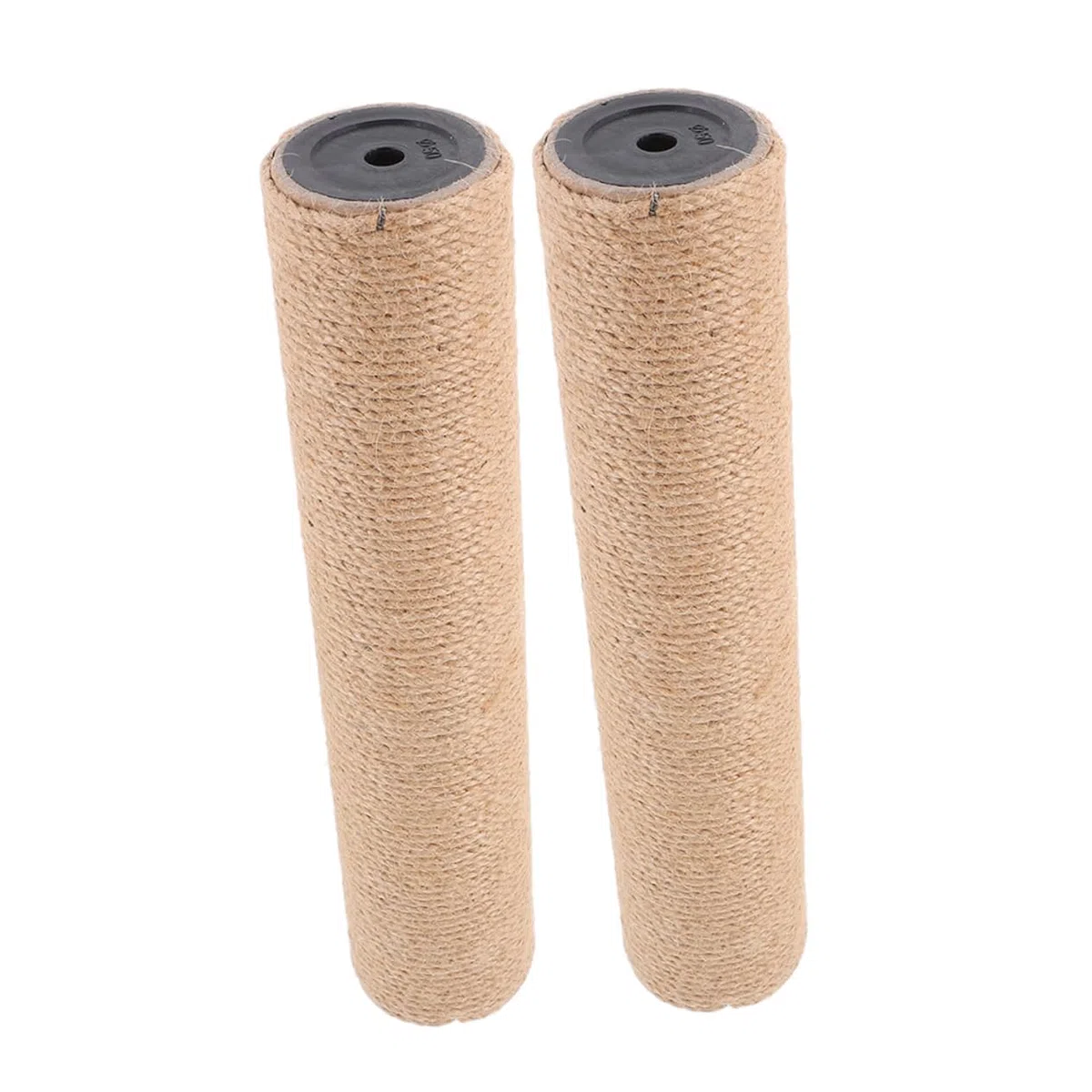 Hohopeti Palo Tiragraffi per Gatti Ricambio 2 Pezzi in Sisal e ABS Design Salvaspazio per Uso Indoor Promuove Artigli Sani Accessori per Tiragraffi per Gatti