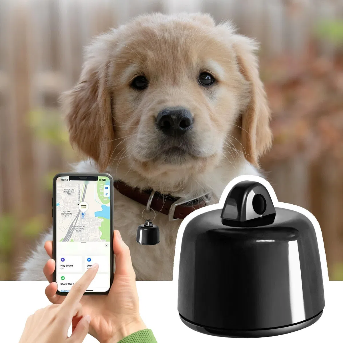 Localizzatore per animali domestici, dispositivo di localizzazione per cani, dispositivo di localizzazione degli uccelli, localizzatore per gatti piccoli, localizzatore GPS leggero a lungo raggio con