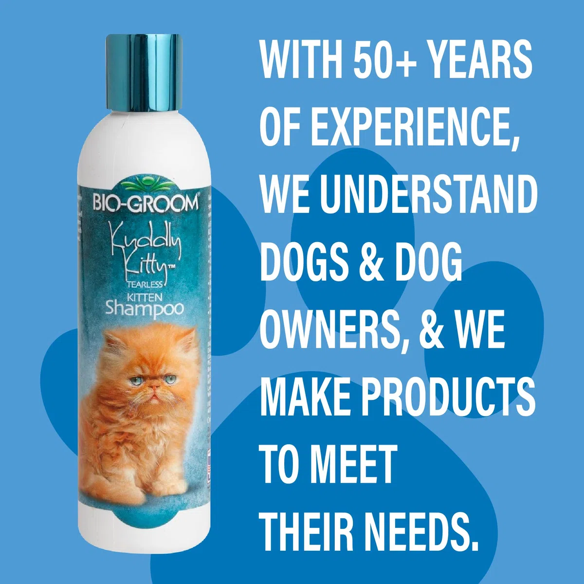 Bio-Groom CBB26008 Kuddly Kitty Shampoo For Cats And Kittens 240ml