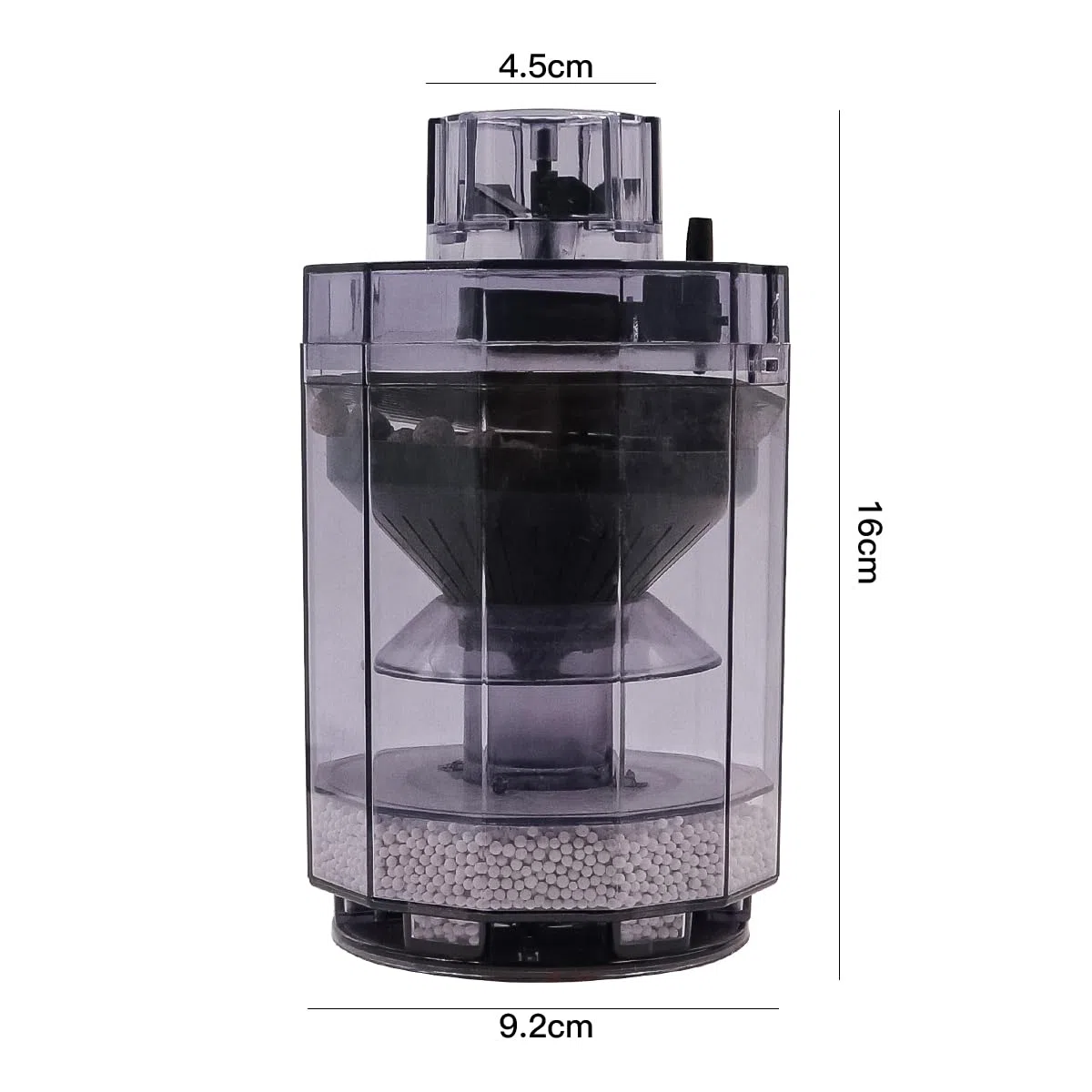 WANGCL Fish Filter Aquarium Pneumatic Toilet Aspirazione Ossigenazione e Coltivare Batteri per Acquario