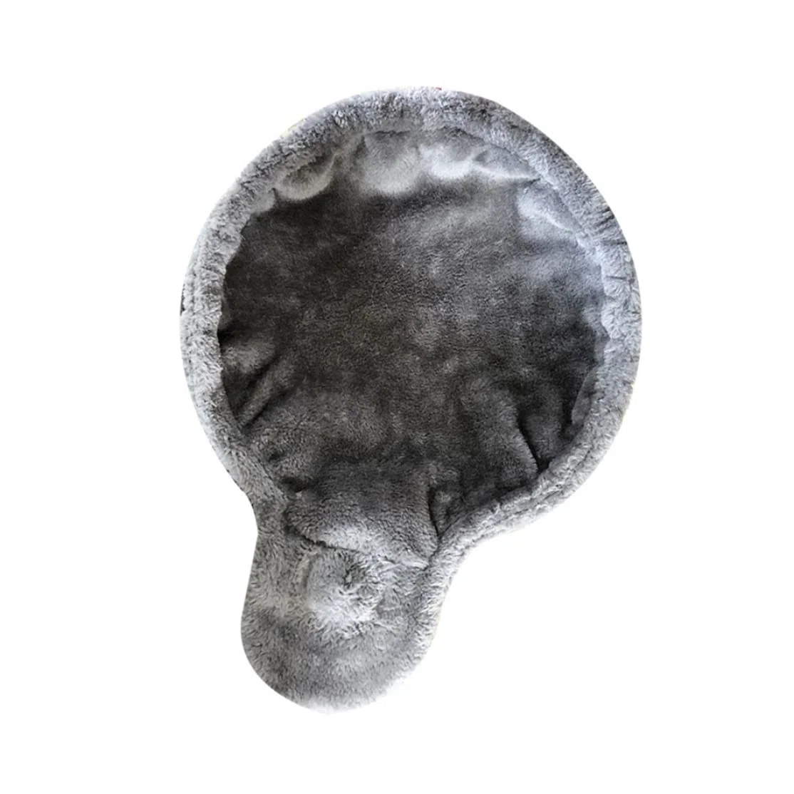 Amazza dell'albero del gatto, grigio per la torre di gatto cesta di sostituzione del cestino del lettino per gomma, giocattoli da pom-pom appeso con amaca per tutti i gatti