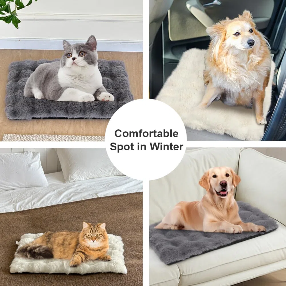 XIAPIA Cuccia per Gatti Coperta Autoriscaldante per Gatti e Cani, Coperta Addensato per Animali Domestici, Tappeto Termico per Gatto Senza Elettricità, Cuscino Autoriscaldante per Cane, Lavabile