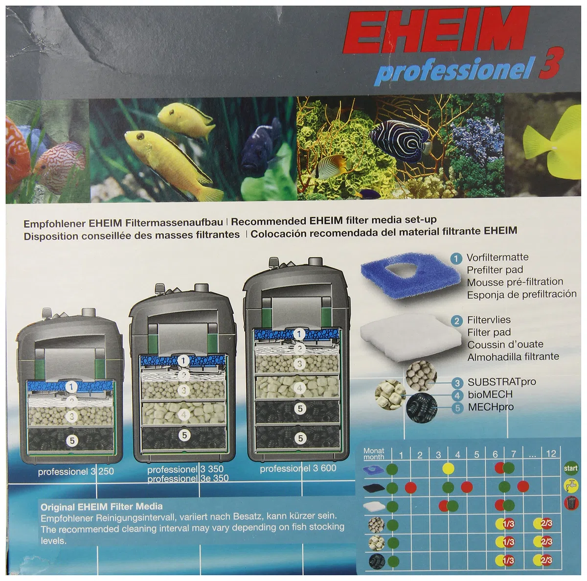 EHEIM AEH2616710 Prefiltro Fine Pad PRO 3 per Acquario
